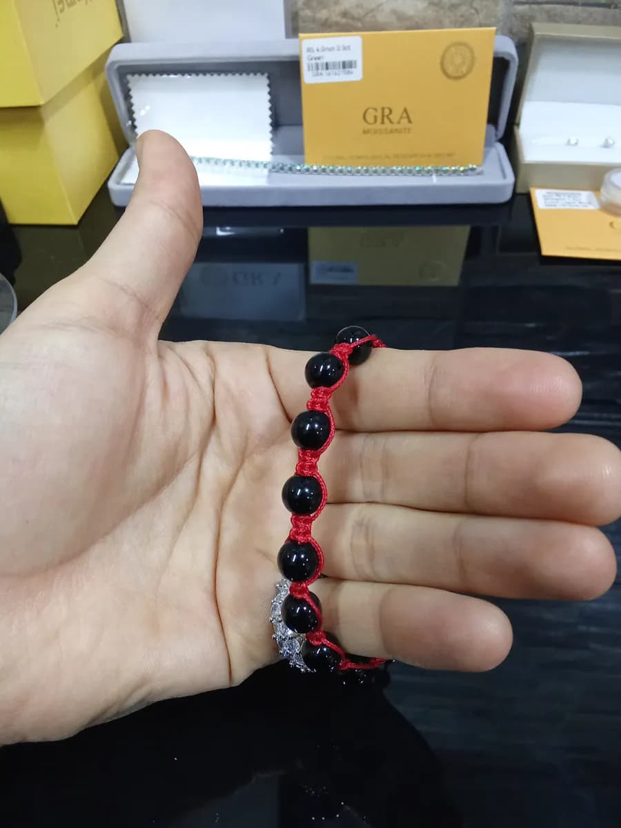 Pulsera protección turmalina 🪬